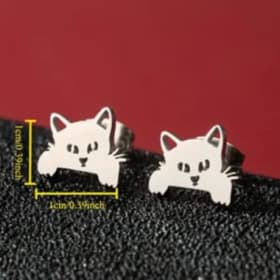 Chat en acier inoxydable item