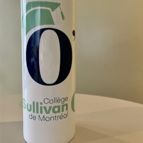 Bouteille Thermos avec paille item