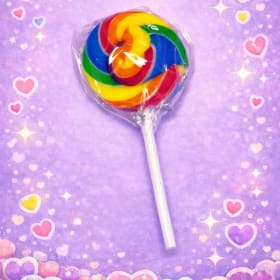 Rainbow Lollipop item