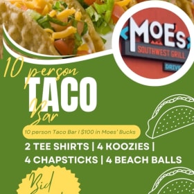 Moe's 10 Person Taco Bar item