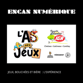 JEUX, BOUCHÉES ET BIÈRE  : L'EXPÉRIENCE item