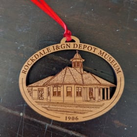 Engraved Oak Ornament item