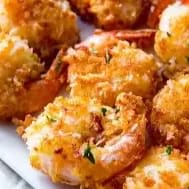 coconut shrimp dinner item