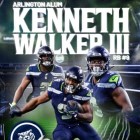 Kenny Walker III Signed Jersey item