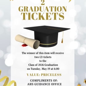2 Extra Graduation Tickets item