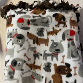 Medium double fleece blanket item