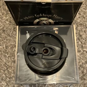 1 MGM METAL TUMBLER WITH PLASTIC STRAW NEW UNUSED item