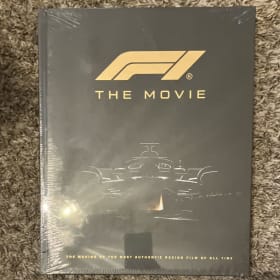 F1 (2025) MAKING OF MOVIE COFFEE TABLE BOOK NEW SEALED item
