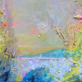 Spring Dawn, Portland Harbour by Frances Hatch item