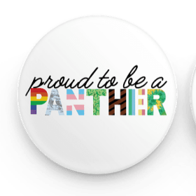 Proud to be a Panther Round Button (2.25") item