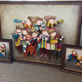 3 Original Paintings by J. Roybal item