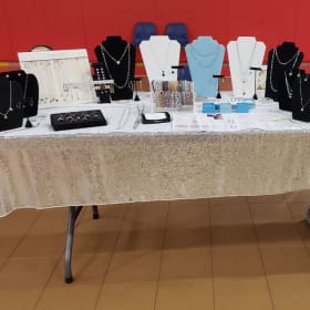 Vendor spot - We provide an 8 foot table for you item