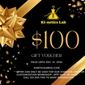 Sneaker Customization - 2-$100 gift cards item