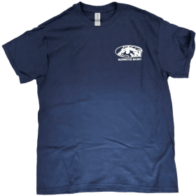 T-Shirt Navy - Norwood Music item