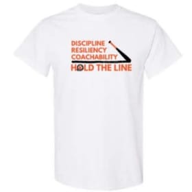Discipline | Resiliency | Coachability Shirt item