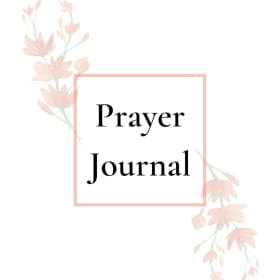 Prayer Journal item