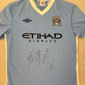 Yaya Touré Signed Manchester City Match Shirt (Player-Issue) item