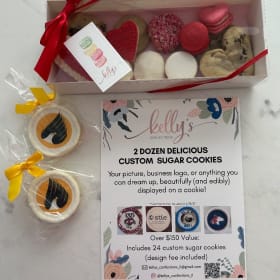 18. Kelly's Confections: 2 Dozen Custom Cookies item
