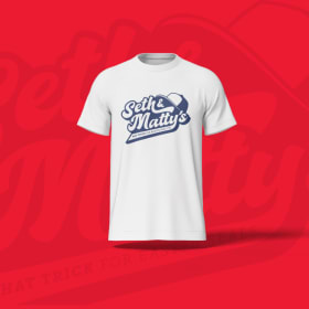 Youth Short Sleeve Shirt-Blue Logo item