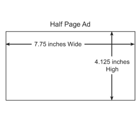 Member HALF Page Ad ( B&W) item
