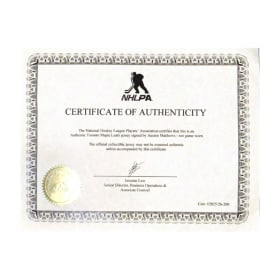 Auston Matthews Signed Jersey item