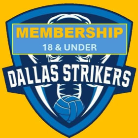 2026 Dallas Strikers 18 & Under Membership item