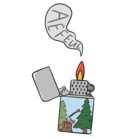 Collant - AÉFEUL - Briquet item