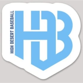 HDB Classic Blue Logo/Gold Logo Sticker item