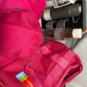 Gym bag with extras item