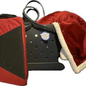 SPORT’S MOM BOGG BAG w/BLANKET AND HEATED SEAT CUSHION item