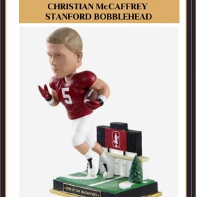 RETAIL-065| CHRISTIAN MCCAFFREY BOBBLEHEAD (VALUE: $40) item