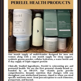 WELLNESS-012| PERELEL HEALTH PRODUCTS (VALUE: $340) item