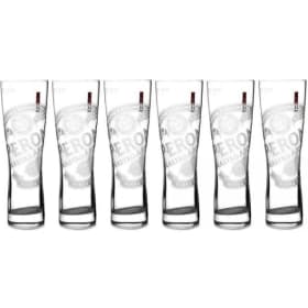 Set of 6 Peroni glasses item