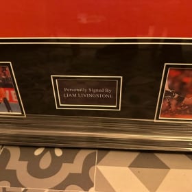 Framed, Signed Liam Livingstone Perth Scorchers Shirt item