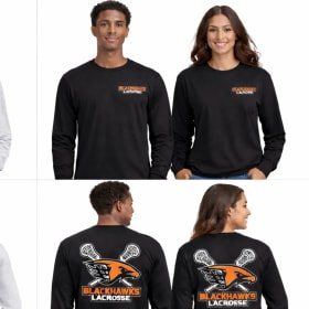 ADULT ONLY Champion Brand Long Sleeve T-Shirt | Color Black item