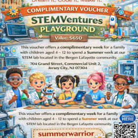 One Week at STEM Kids NJ STEM Lab - Summer item