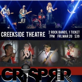 2  Crisprr & Rusty Crows concert tickets Mar 20th item