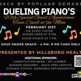 1 Premium Table at dueling pianos item