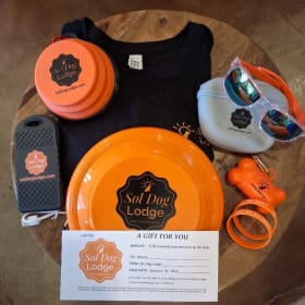 #4 Paws & Relax: Sol Dog Lodge Getaway Basket item