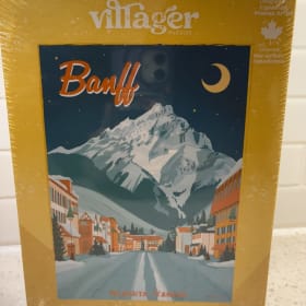Banff, Villager puzzle and Pink Weasel Coffee item