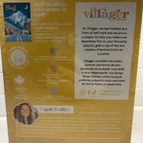 Banff, Villager puzzle and Pink Weasel Coffee item