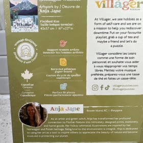 Whistler, Villager puzzle & Pink Weasel Coffee item