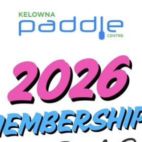 2 adult memberships Kelowna Paddle Centre item