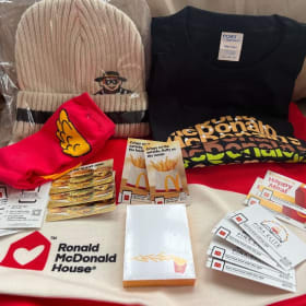 Large McDonald's Swag Bag with Tote Bag item