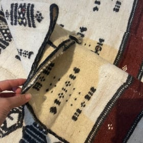 Fulani strip woven wool Khasa blanket item