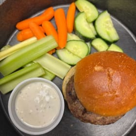 3 Burger Sliders + Side 04/23 item