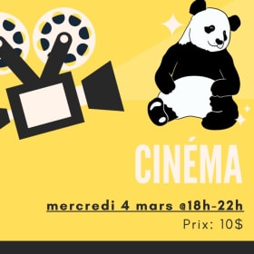 Cinéma - 4 mars @18h-22h item