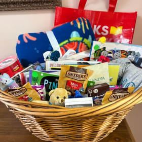 Comfy Throw and Book Basket item