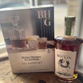 Deluxe Whiskey Barrel Set - Larceny Barrel item