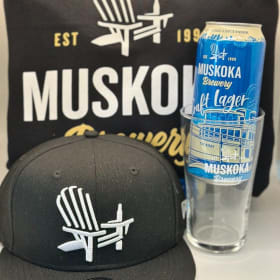 Muskoka Brewery Merch Bundle & Craft Lager 6-Pack item